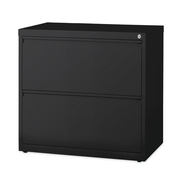 Hirsh Industries 30 in W 2 Drawer File Cabinets, Black, Legal; Letter; A4 14971